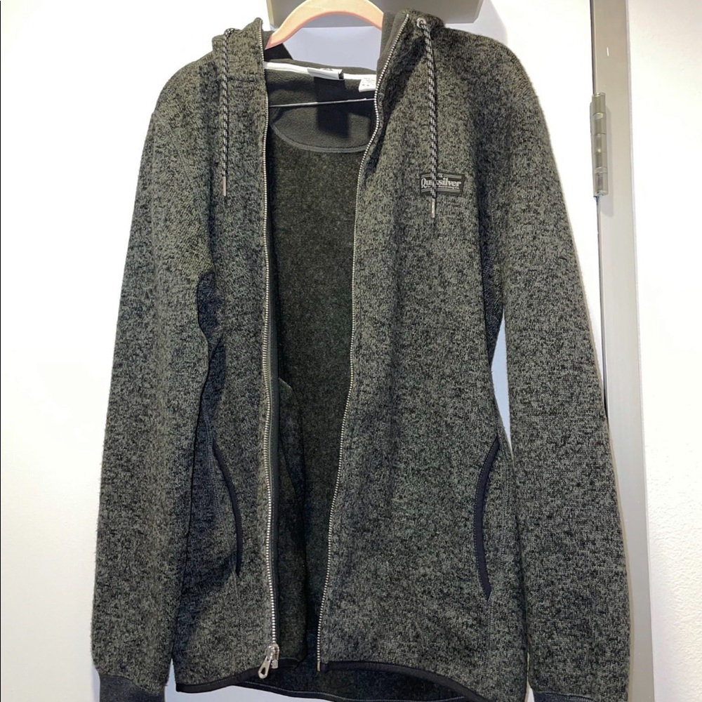 Medium size warm hooded sweater